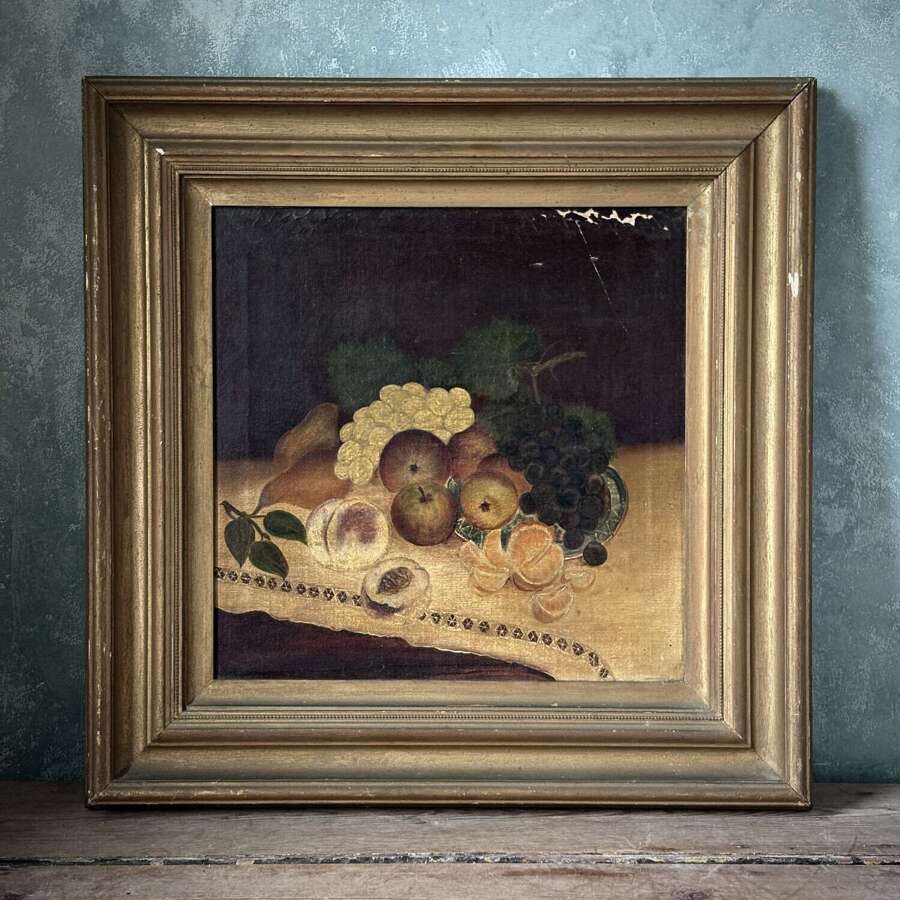 Antique naive still life