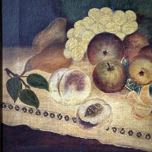 Antique naive still life